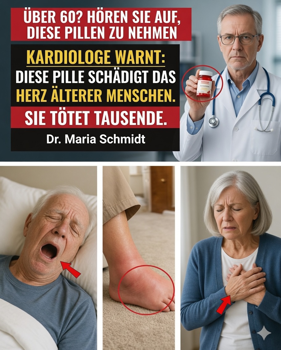 5 Häufige Medikamente, die nach dem 60. Lebensjahr unbemerkt die Herzgesundheit beeinträchtigen können – und was als Nächstes zu tun ist