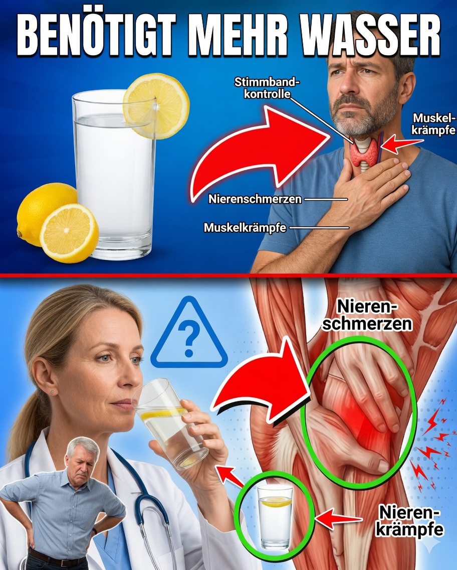 8 Anzeichen dafür, dass Ihr Körper dringend mehr Wasser braucht