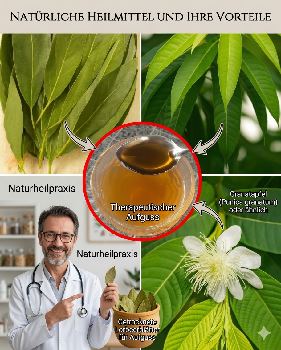 Geheime Heilmittel der Natur: Die Kraft von Avocado, Mango, Lorbeer und Guavenblättern