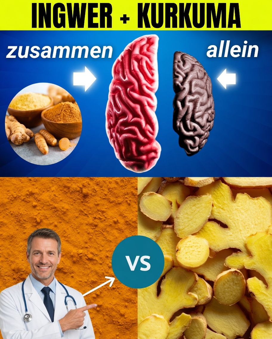 10 Wege, wie Kurkuma + Ingwer zusammen besser wirken als getrennt