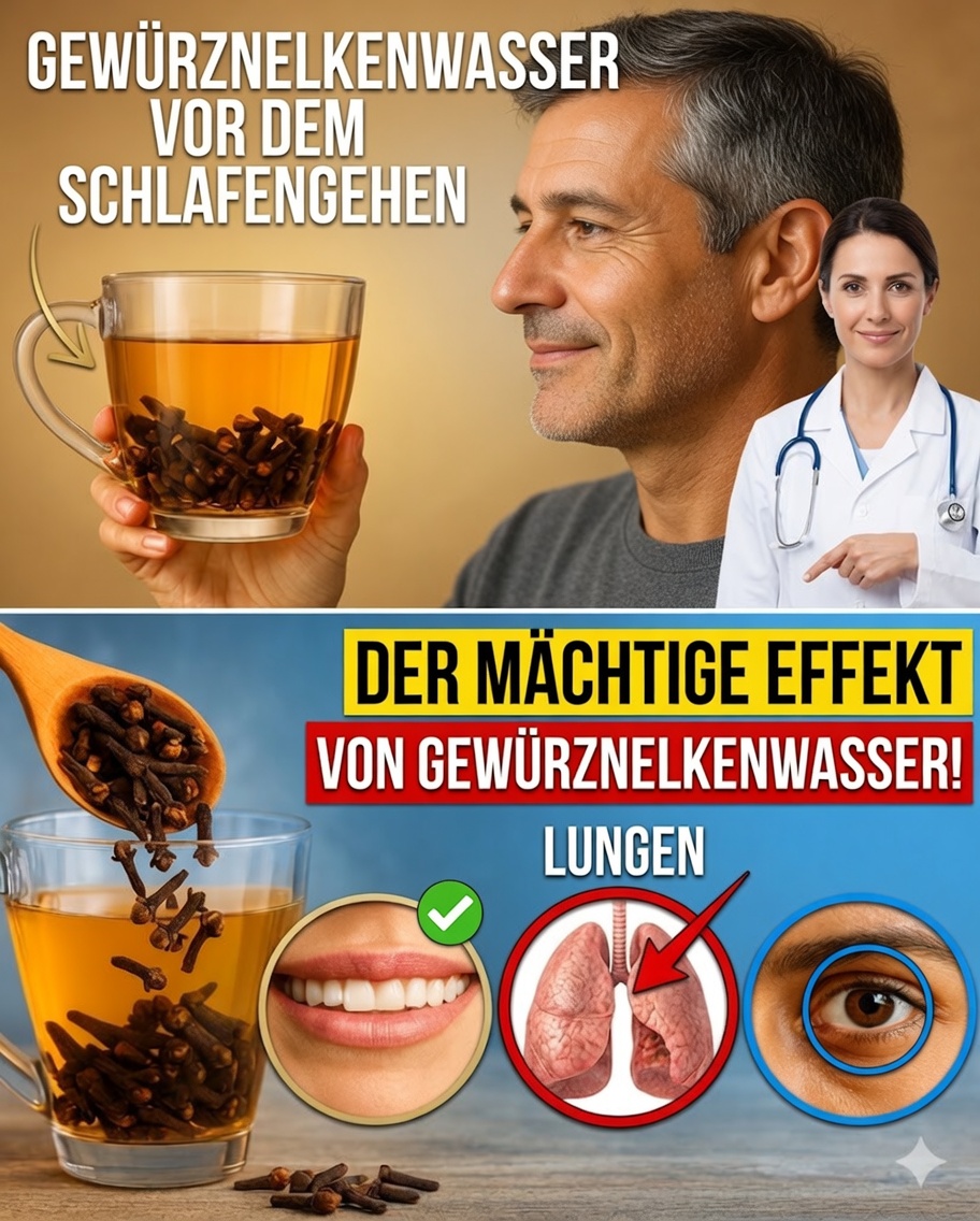 1 Tasse Nelkenwasser vor dem Schlafengehen: 15 überraschende Vorteile für Ihre Gesundheit