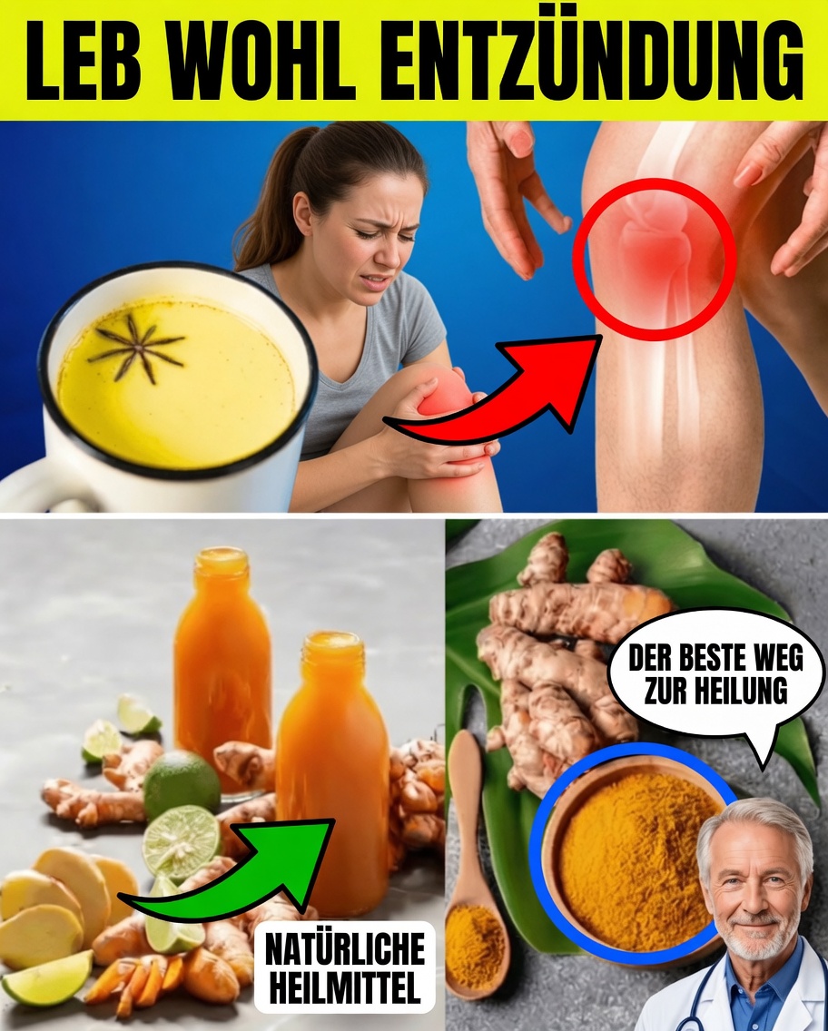 Entzünden reduzieren: 7 kraftvolle natürliche Getränke, die Ihre Gesundheit verändern können