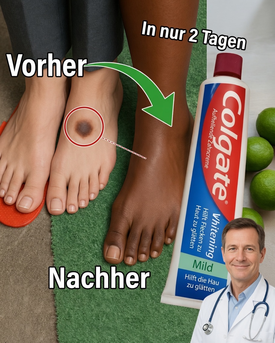 Das überraschende Geheimnis von Colgate für weichere Füße