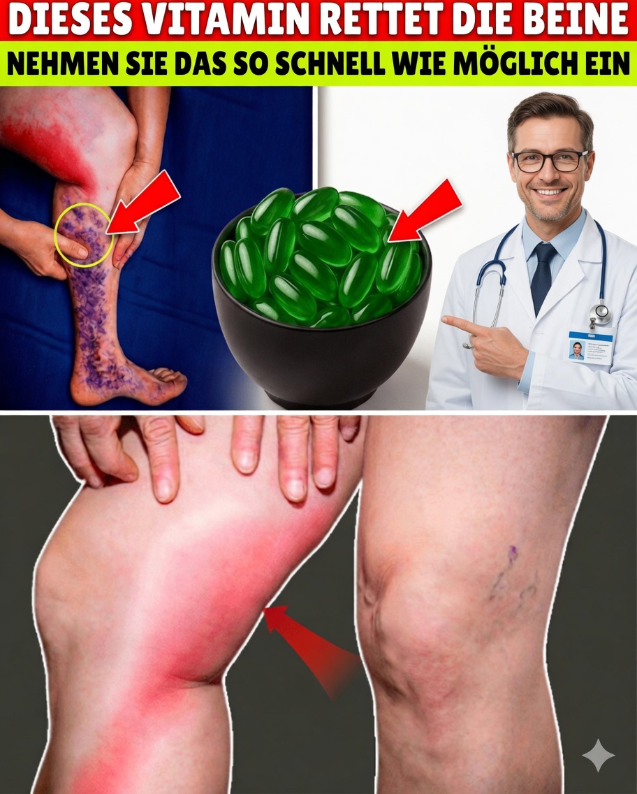 Dieses Vitamin kann helfen, das Risiko von Blutgerinnseln in den Beinen zu senken – was ältere Menschen wissen müssen