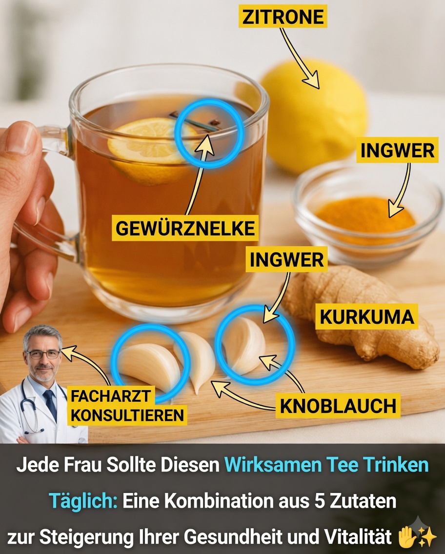 12 Gründe, warum jede Frau diesen kraftvollen Tee jeden Tag trinken sollte