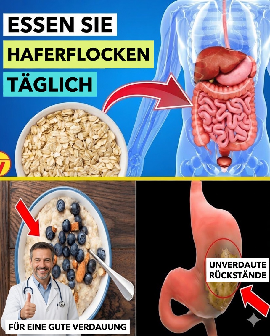 Was mit deinem Körper passiert, wenn du jeden Tag Haferflocken isst