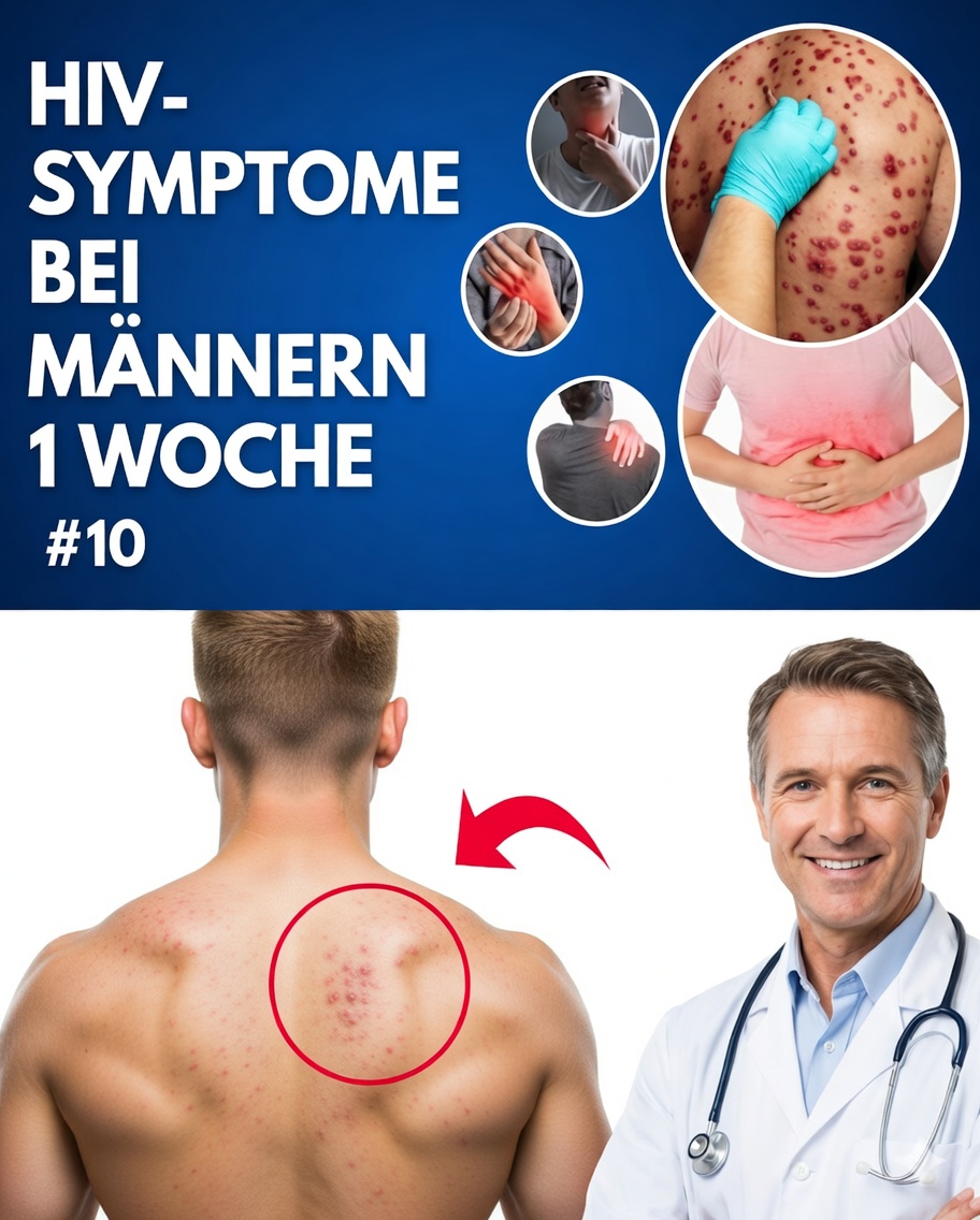 HIV-Anzeichen bei Männern eine Woche nach der Ansteckung: Frühe Symptome, die Sie niemals ignorieren sollten