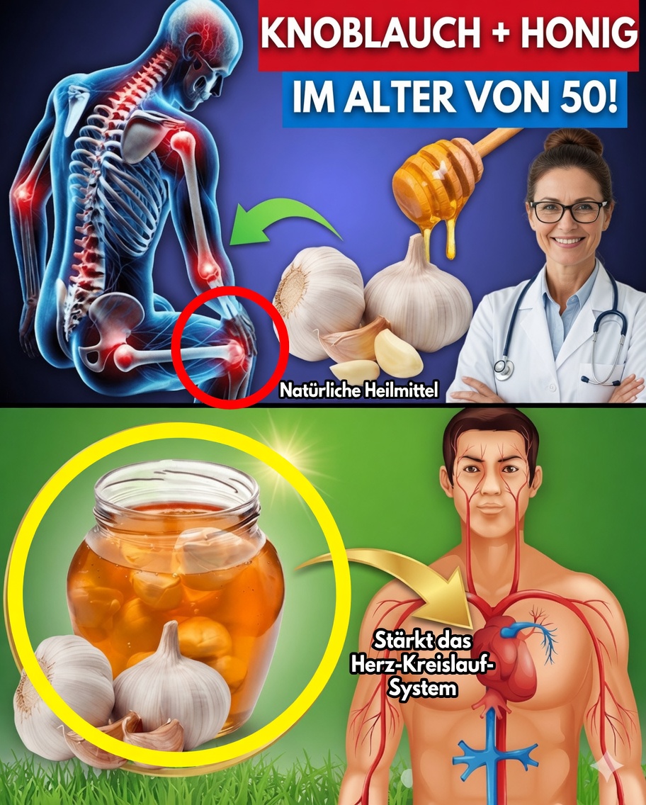 Knoblauch 7 Tage lang mit Honig essen: Was wirklich in deinem Körper passiert