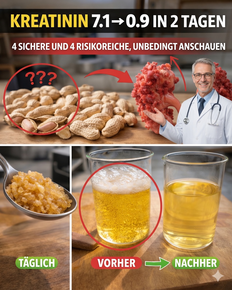 Kreatinin fiel von 7,1 auf 0,9 in 2 Tagen? Lernen Sie 4 gesunde Fette für die Nieren kennen – und 4, die riskant sein können