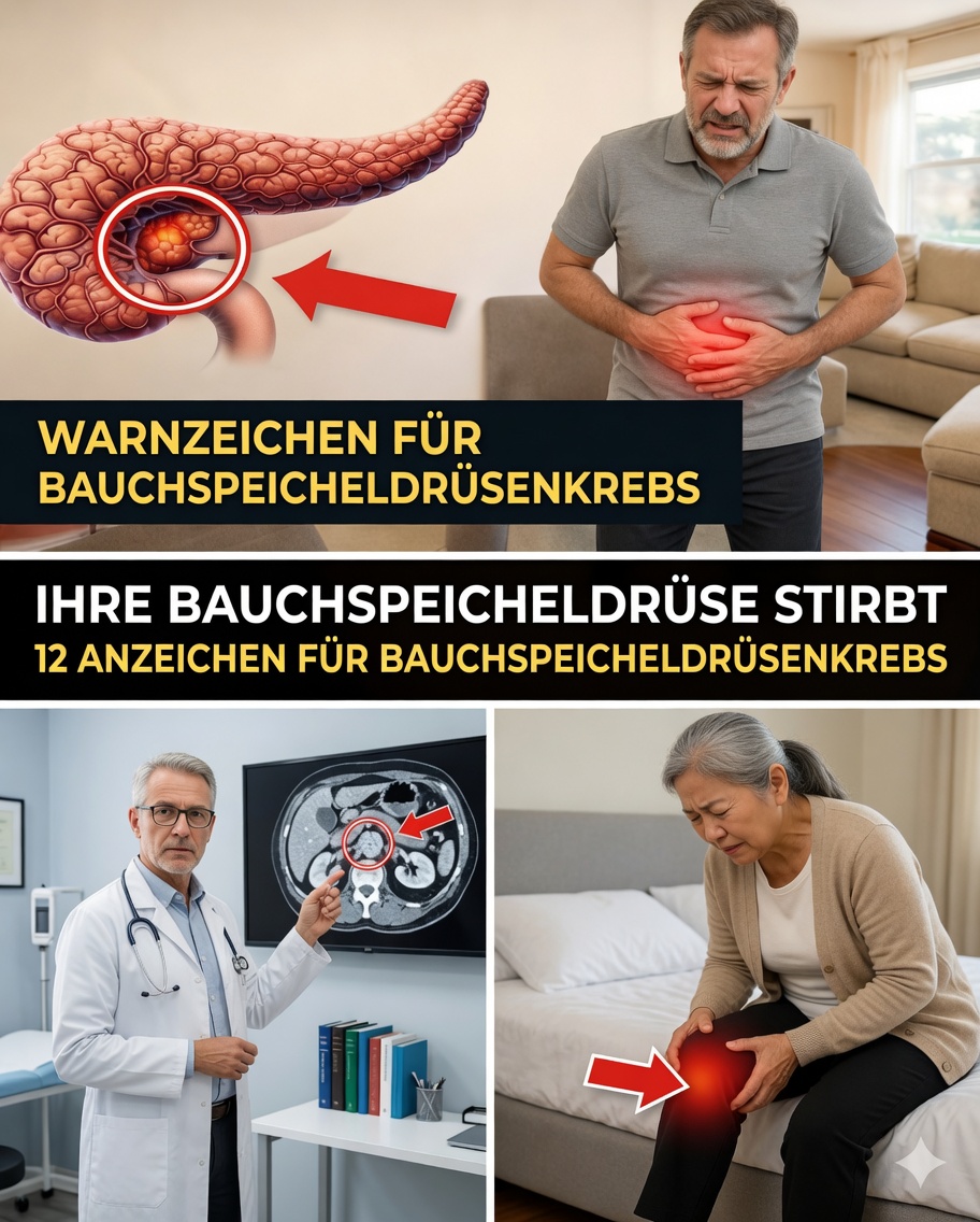 12 Warnsignale für Bauchspeicheldrüsenkrebs, die Sie niemals ignorieren sollten