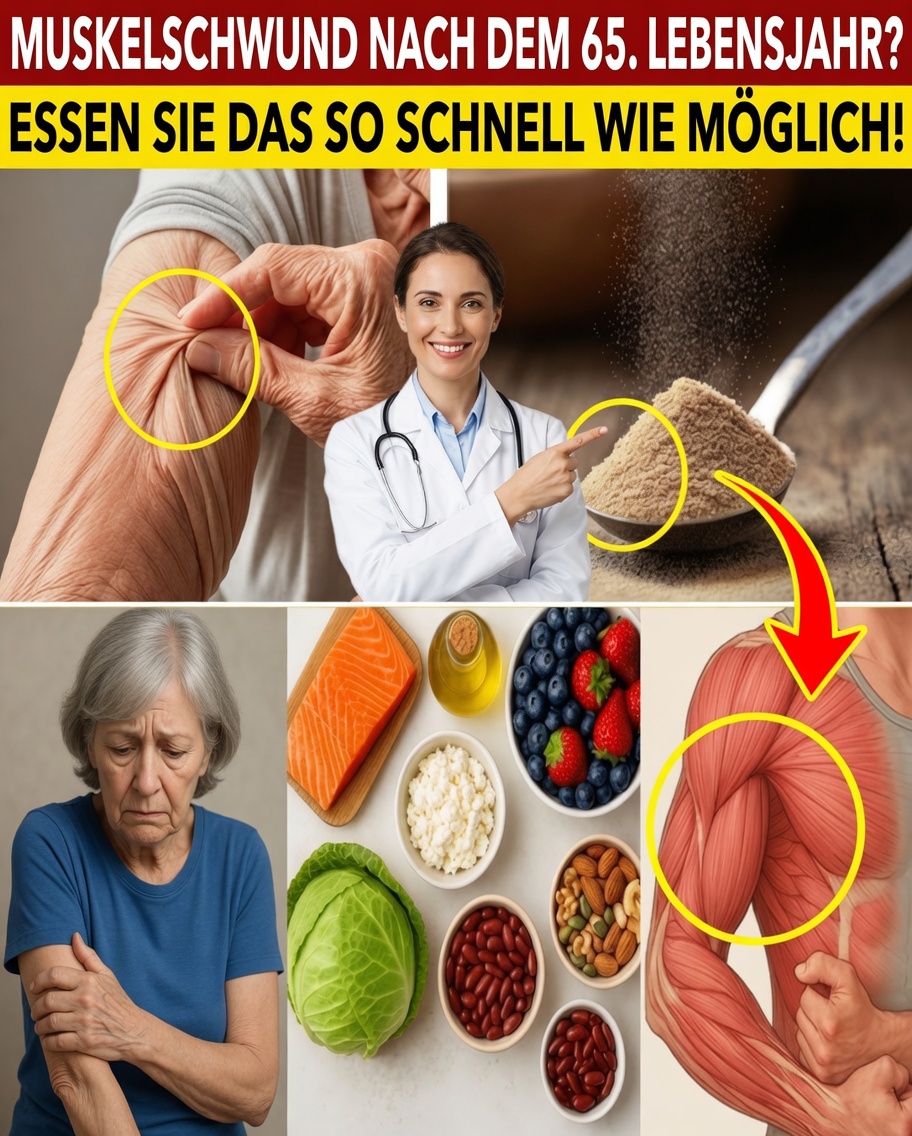 Über 60? Dieses einfache Lebensmittel kann helfen, Muskelabbau bei älteren Menschen umzukehren