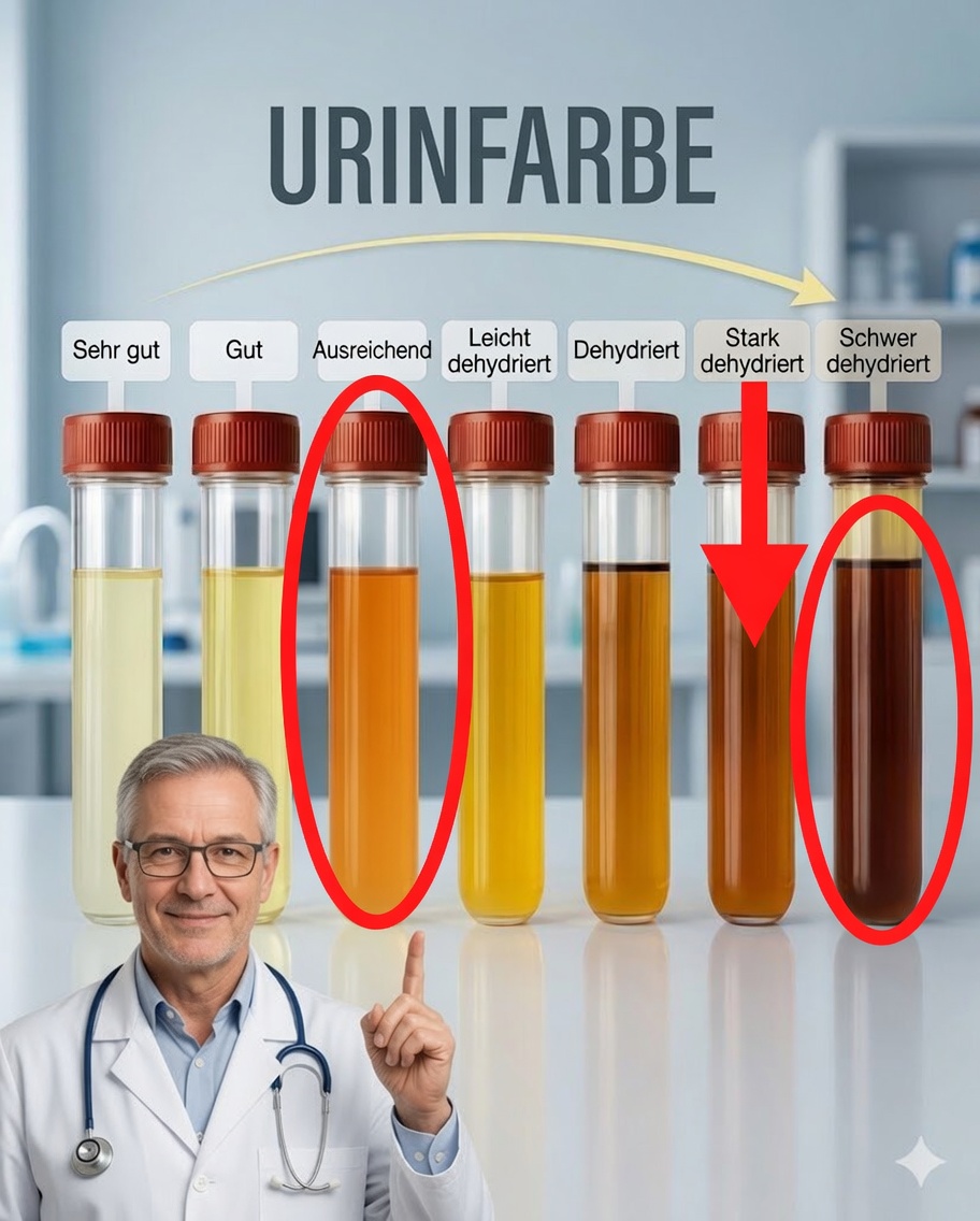 Was die Farbe Ihres Urins über Ihre Gesundheit verrät: Entdecken Sie die verborgenen Signale, die Ihr Körper Ihnen jeden Tag sendet