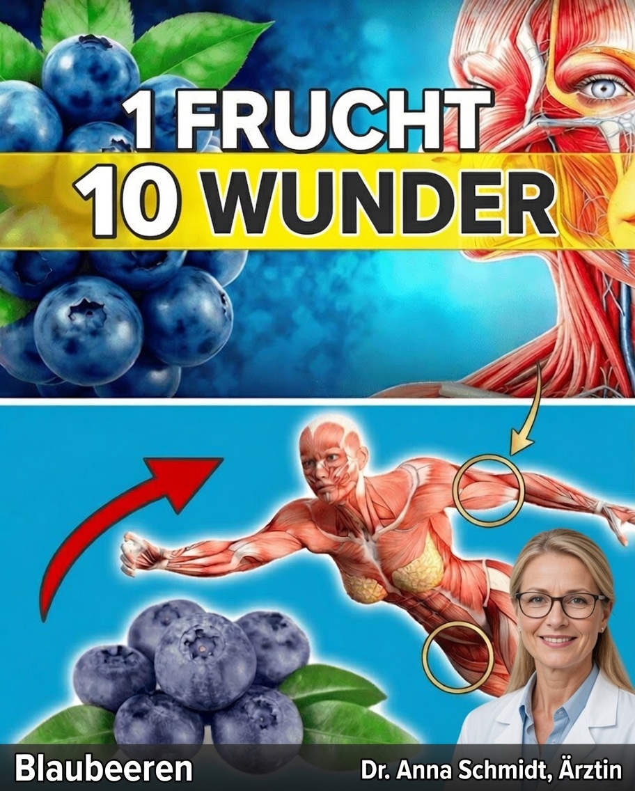 Was passiert mit Ihrem Körper, wenn Sie jeden Tag Blaubeeren essen?