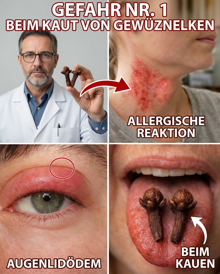 Der Fehler Nr. 1 beim Kauen von Gewürznelken (und warum das Ihrem Mund und noch viel mehr schaden kann)