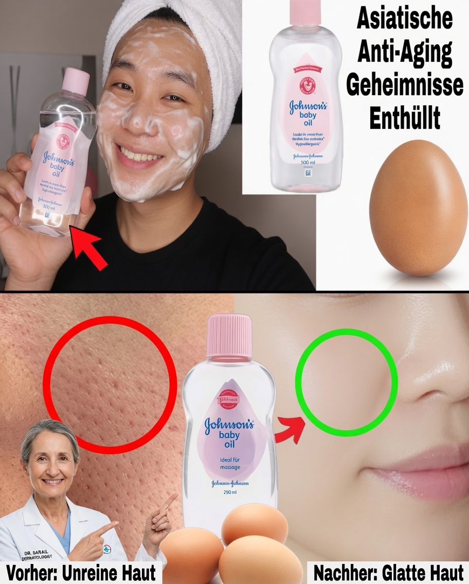 Wie du Babyöl nutzt, um auf natürliche Weise zu strahlen: Einfache Beauty-Tipps, die wirklich funktionieren