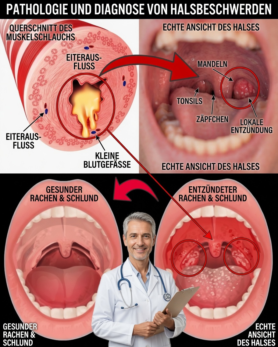 So können Sie in nur zwei Minuten Schleim aus Ihrem Hals entfernen