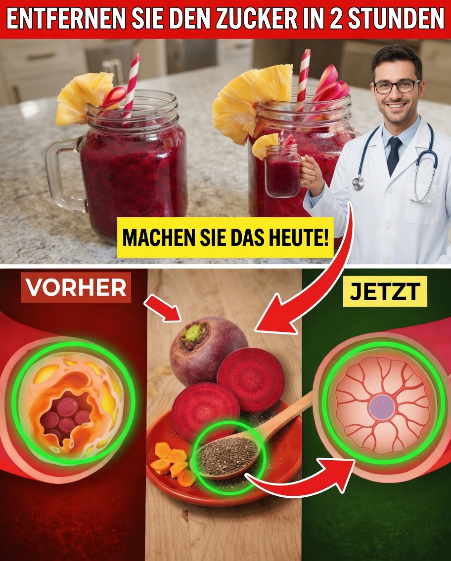 Das natürliche Getränk Nr. 1, um den Blutzucker zu senken und den Cholesterinspiegel zu unterstützen