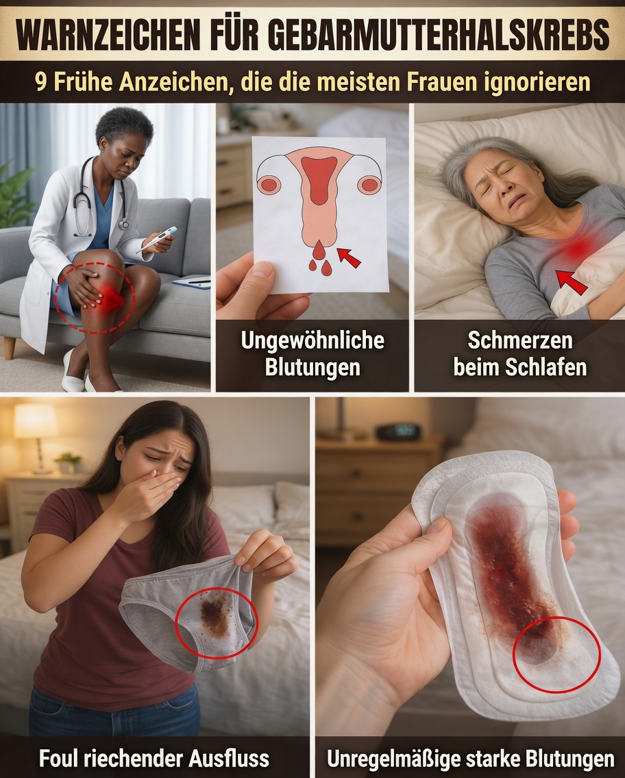 9 Frühwarnzeichen für Gebärmutterhalskrebs, die viele Frauen ignorieren (und warum es Ihr Leben retten kann, auf Ihren Körper zu hören)