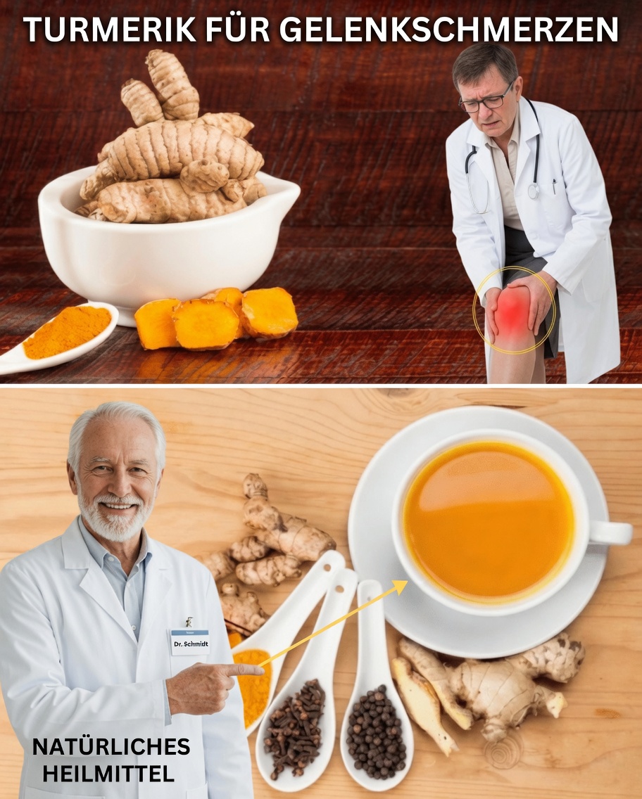 Natürliche Linderung von Knieschmerzen mit nur 3 kraftvollen Zutaten