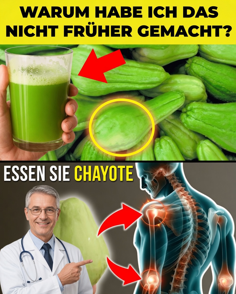 Chuchu: Das versteckte Superfood zur Linderung von Schmerzen und zur Verbesserung der Durchblutung