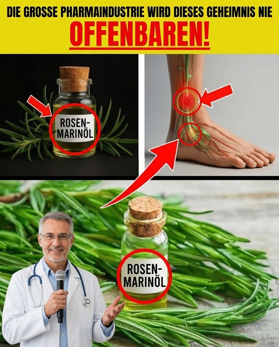 Senioren: Verwenden Sie Rosmarinöl auf diese Weise und entdecken Sie 12 unglaubliche Vorteile