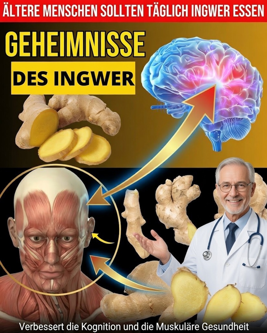 5 Vorteile von Ingwer für Menschen über 50 Jahre