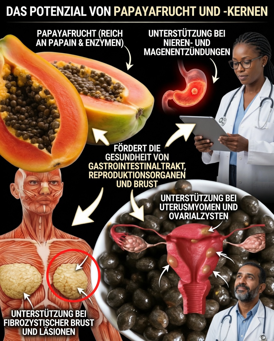 Die verborgene Kraft der Papayakerne entfesseln: Das winzige Superfood, das du bisher weggeworfen hast