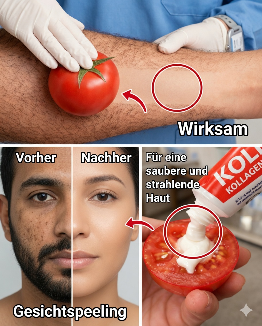 Gesichtsmaske aus Zahnpasta und Tomate: Der überraschende Hausmittel-Trick für kleinere Poren, hellere Flecken und strahlendere Haut