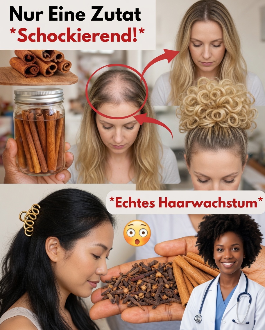 Gewürznelke und Zimt: Das natürliche Gewürzduo, das das Haarwachstum verwandeln kann