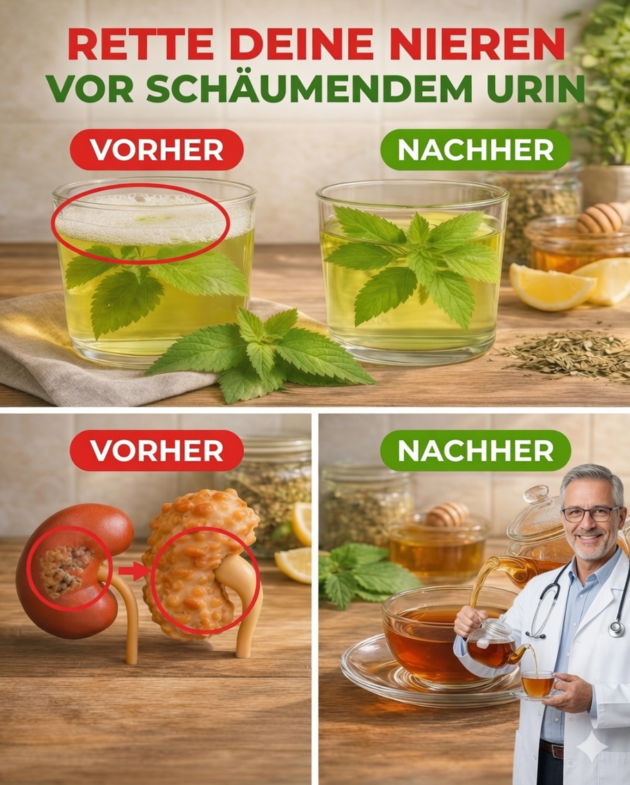 Entdecken Sie die 10 wirkungsvollen natürlichen Getränke, die helfen können, Proteinurie zu kontrollieren und die Nierengesundheit zu unterstützen
