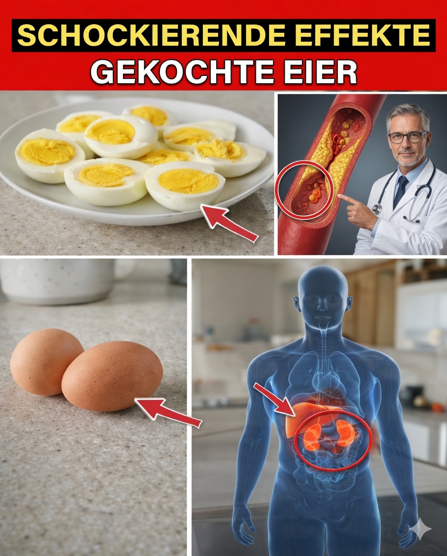 Nur 2 gekochte Eier jeden Morgen können diese 10 Dinge für Ihren Körper tun