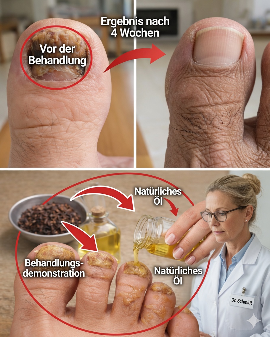 Haben Sie dieses einfache Hausmittel ausprobiert, um Pilzinfektionen an den Nägeln besser zu kontrollieren? Eine Schritt-für-Schritt-Anleitung