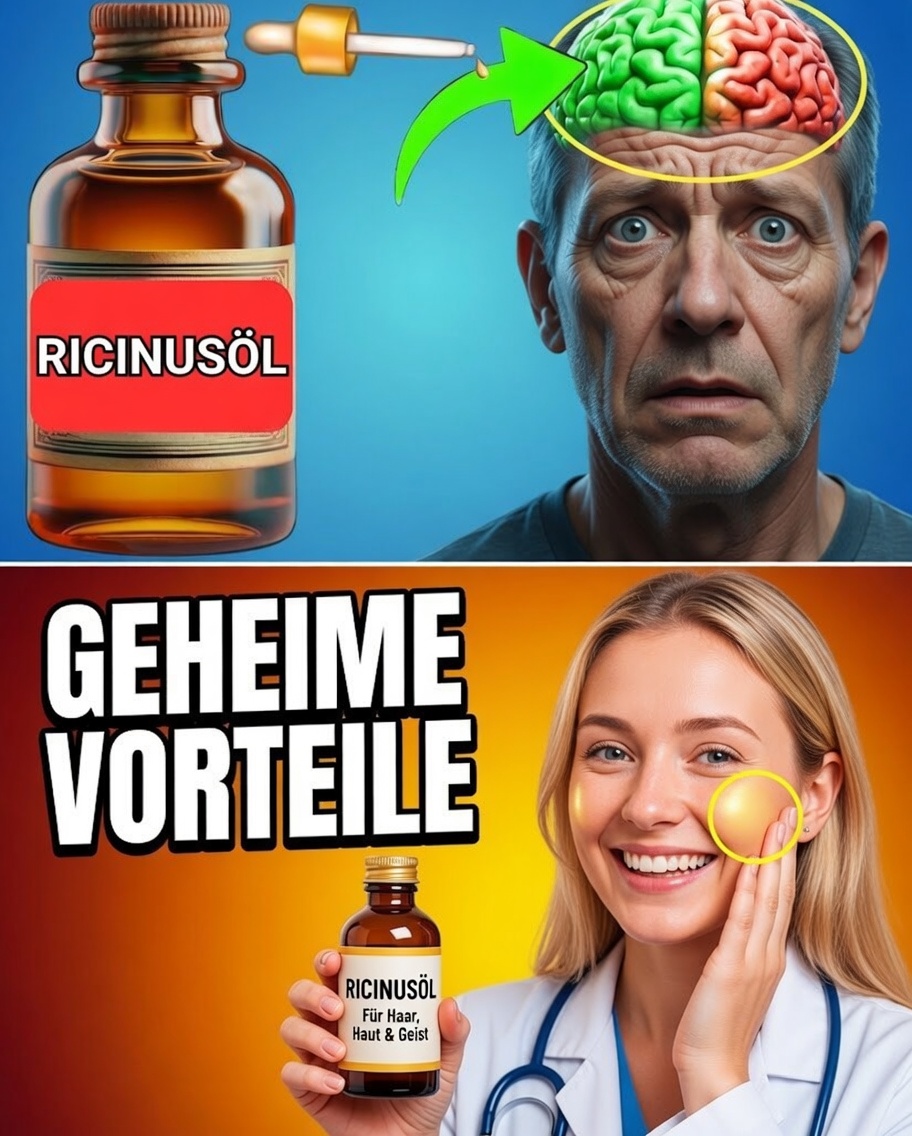 Rizinusöl nach 50: Ergebnisse in 7 Tagen, die Sie überraschen werden