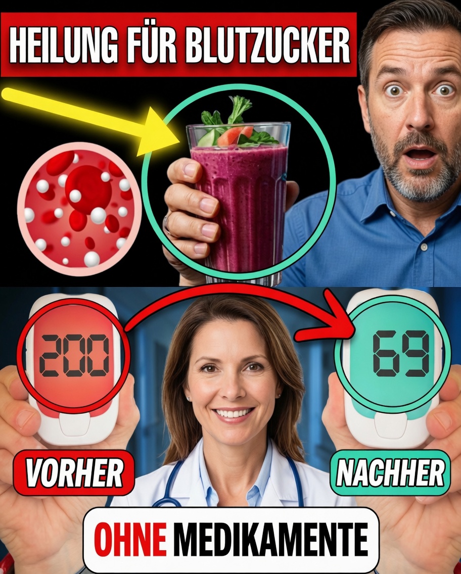 Nur ein Glas pro Tag, um den Blutzucker zu senken und den A1C auf natürliche Weise zu reduzieren