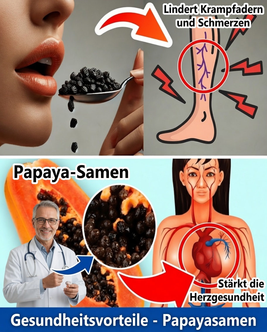 Die verborgene Kraft der Papayakerne: Kann dieser kleine Schatz dabei helfen, verschiedene Gesundheitsprobleme zu lösen?