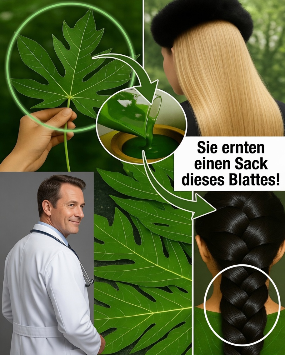 Papayablätter: Das natürliche Geheimnis, das viele Menschen nutzen, um stärkeres und glänzenderes Haar zu bekommen