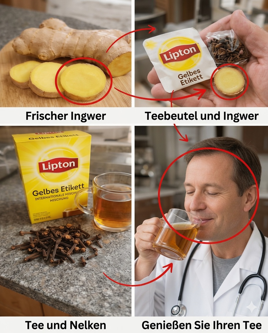 Ingwer-, Nelken- und Schwarztee: Ein einfaches Ritual, das viele Frauen jeden Tag übernehmen