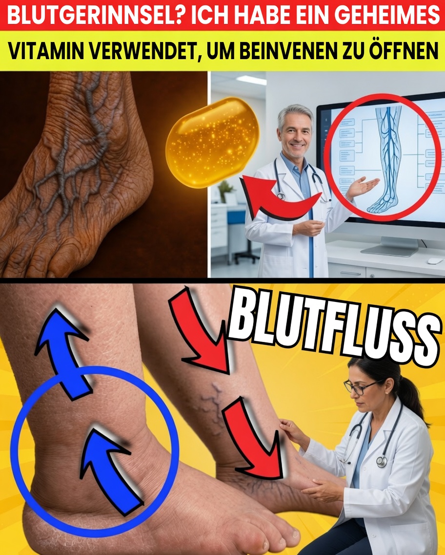 Vitamin D und Blutgerinnsel: Ein natürlicher Weg, um nach 60 eine gesunde Durchblutung zu unterstützen