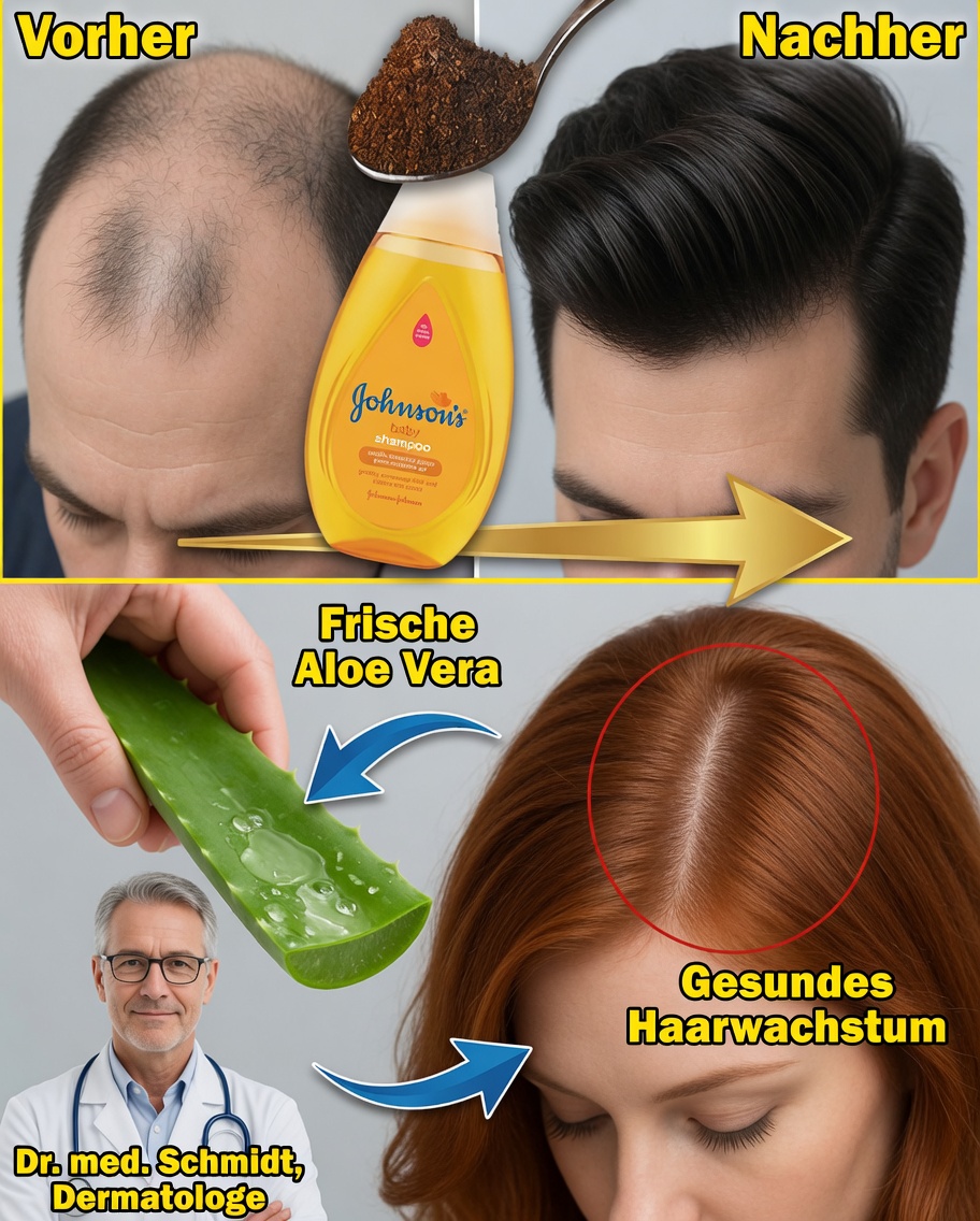 Füge diese einfache Zutat zu deinem Shampoo hinzu und sieh zu, wie dein Haar dicker, kräftiger und gesünder wird