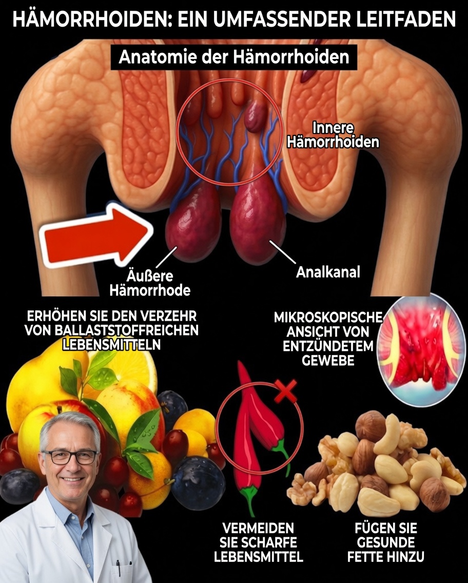 Das wirksamste Vitamin zur Vorbeugung von Hämorrhoiden: Komfort auf natürliche Weise wiederherstellen