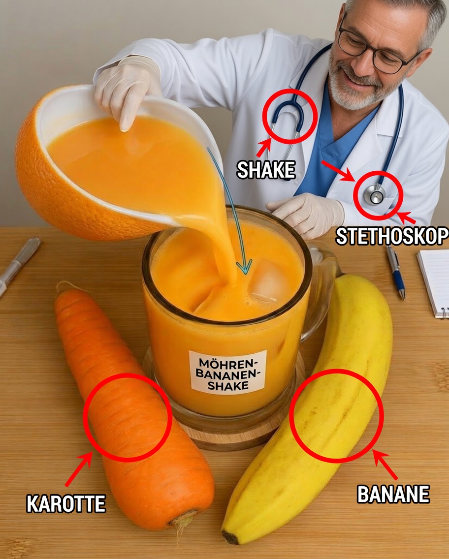 Vergiss Energydrinks: Diese Mischung aus Banane und Karotte könnte alles sein, was dein Körper braucht