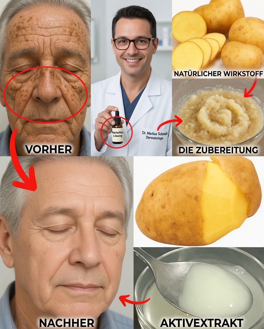 Der Kartoffelgel-Trick, der helfen kann, dunkle Flecken auf natürliche Weise aufzuhellen