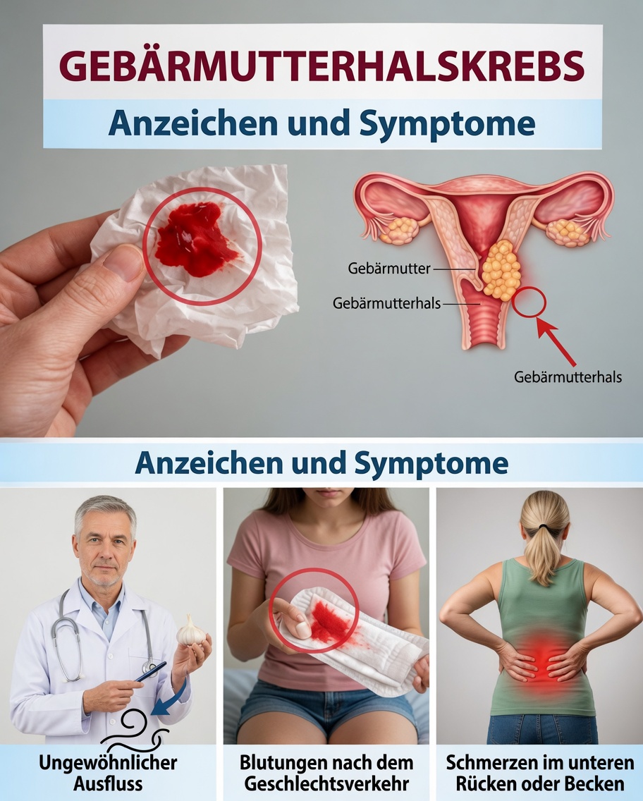 9 Frühe Anzeichen von Gebärmutterhalskrebs, die viele Frauen ignorieren – und warum sie wichtig sind