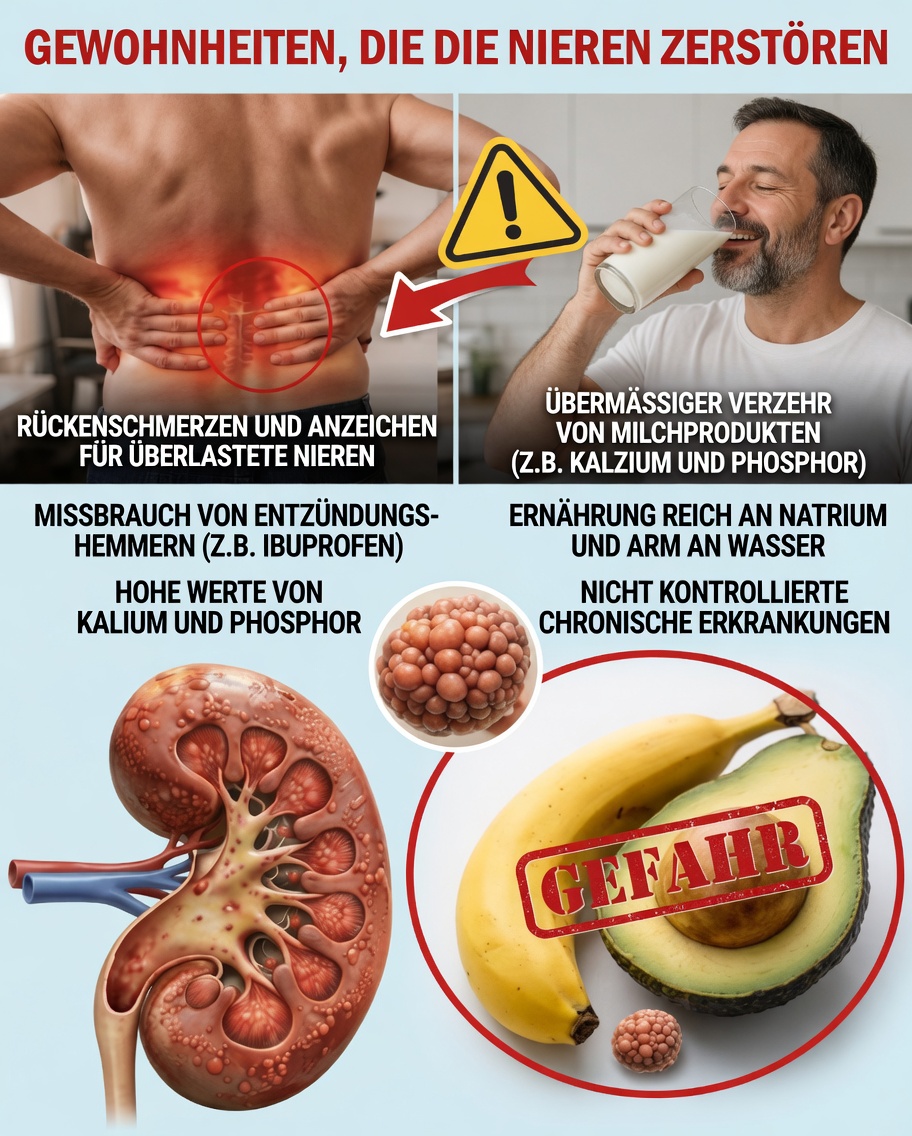 8 tägliche Gewohnheiten, die Ihren Nieren schaden könnten – und wie Sie sie sanft anpassen können