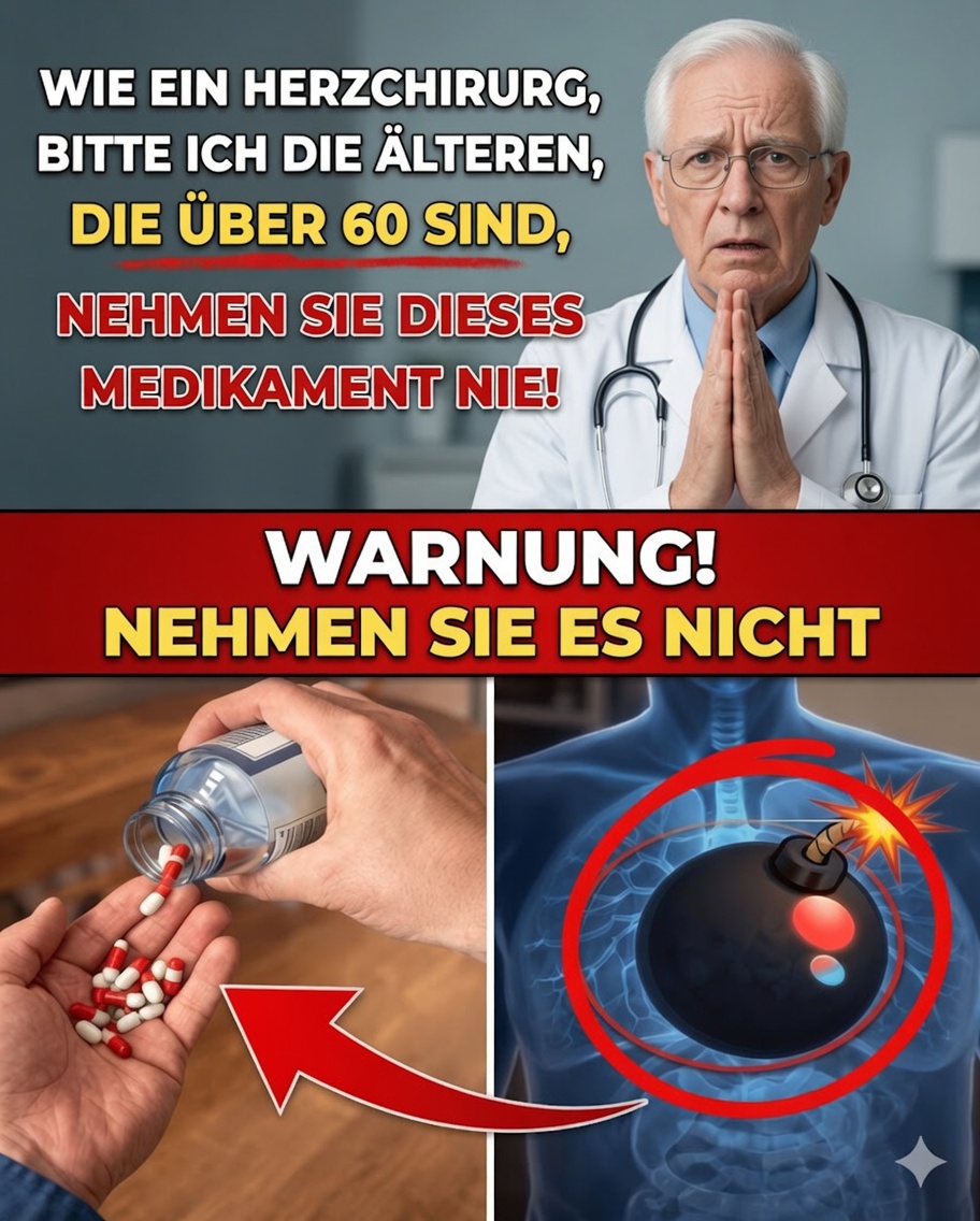 Können gängige Schmerzmittel nach dem 60. Lebensjahr das Herz beeinträchtigen? Was nur wenige wissen