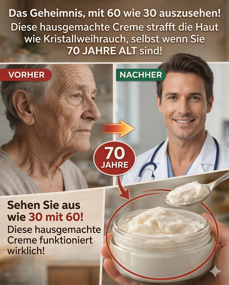 Die Wahrheit über selbstgemachte Natroncreme: Kann sie die Haut wirklich straffen und Falten reduzieren, wie es die viralen Fotos zeigen?