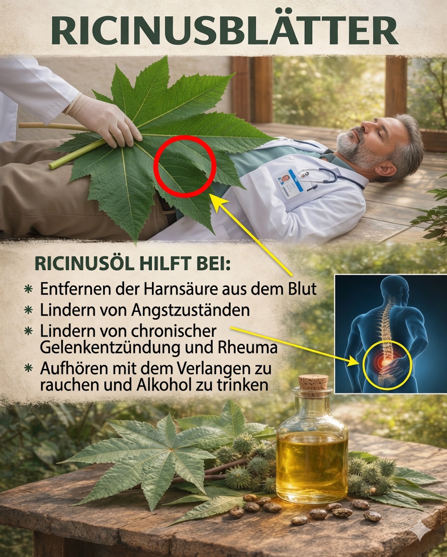 Rizinusöl (Rizinusöl / Jaraköl): Gesundheitsvorteile und Anwendung zur Stärkung der Haare