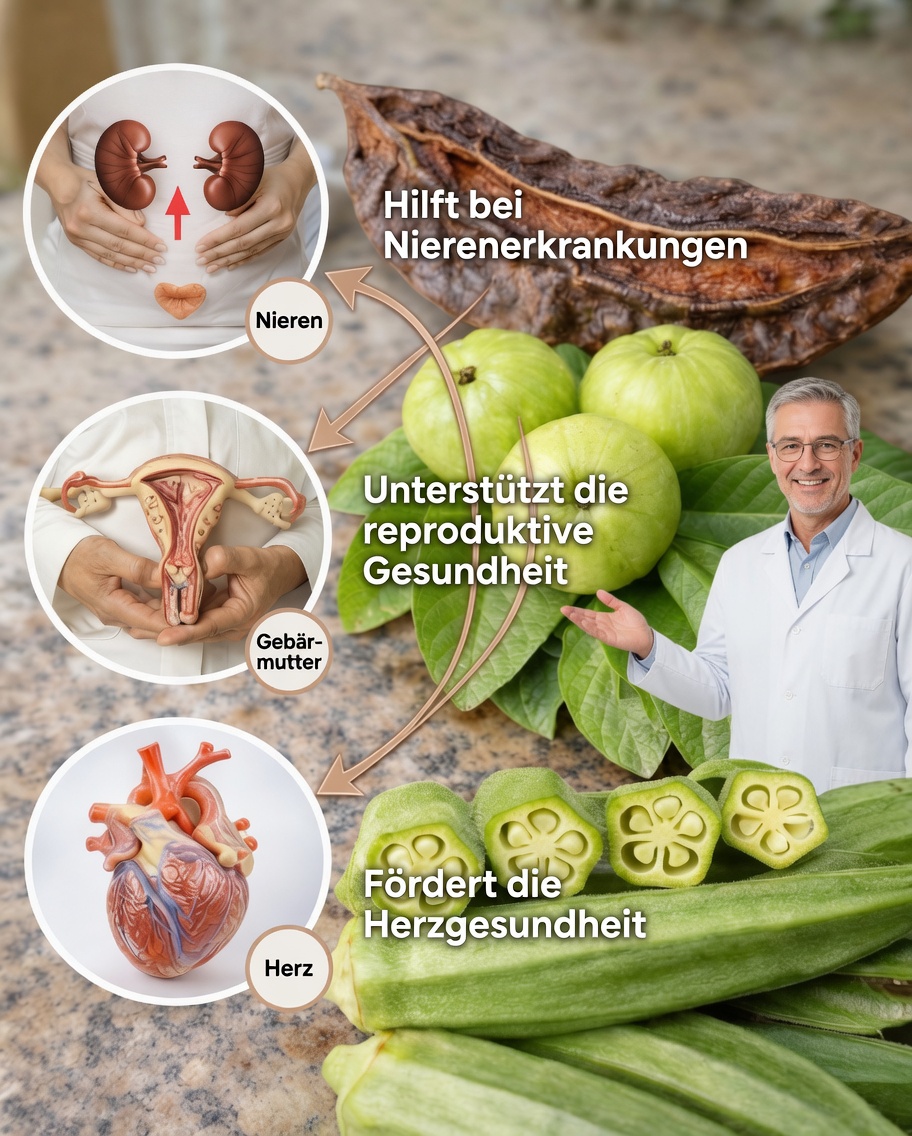Okra-Tee mit Guavenblättern: Eine traditionelle Mischung zur Unterstützung des Wohlbefindens der Harnwege und des Körpergleichgewichts