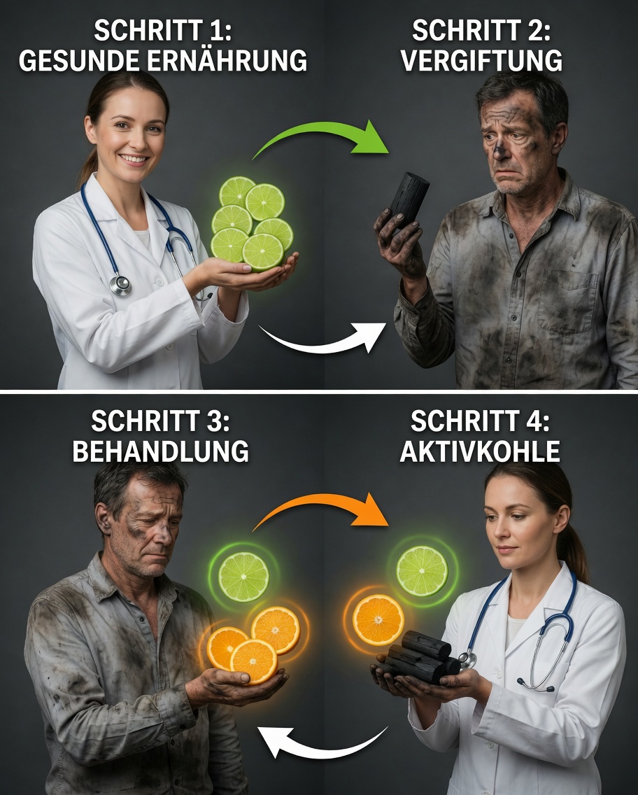 Was wirklich passiert, wenn du Zitrone mit Kohle mischst