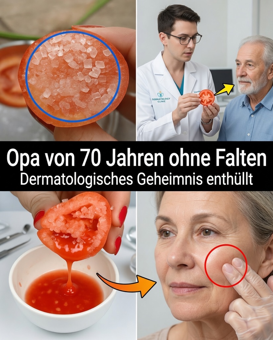 Falten natürlich entfernen: Wie Tomaten Ihre Haut verwandeln können